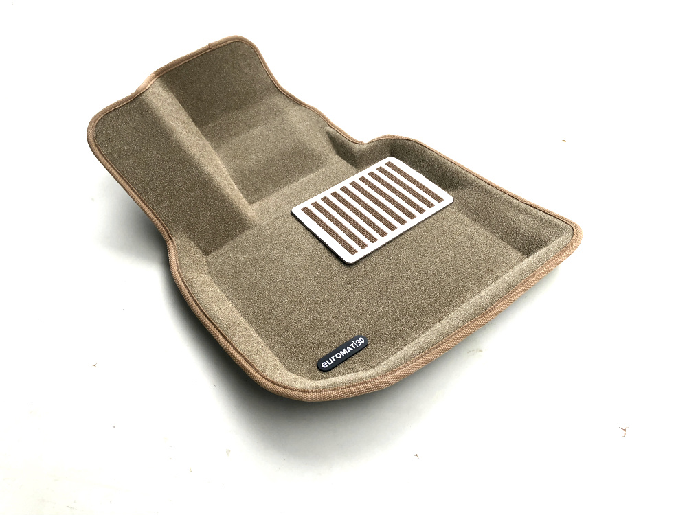 Коврики салона текст. 3D euro-std BMW X3 (G01) / X4 (G02) (БЕЖ) (EM3D) NP1